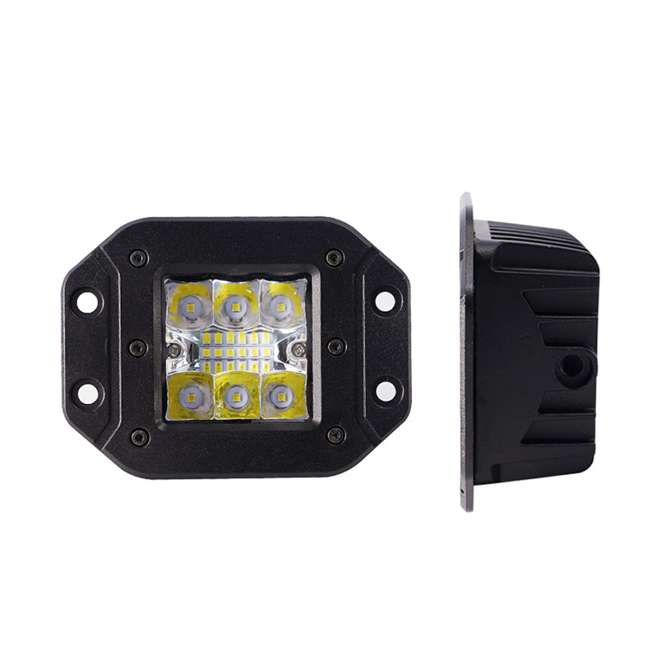 مصباح عمل LED مكعب مقاوم للماء للمركبات على الطرق الوعرة
