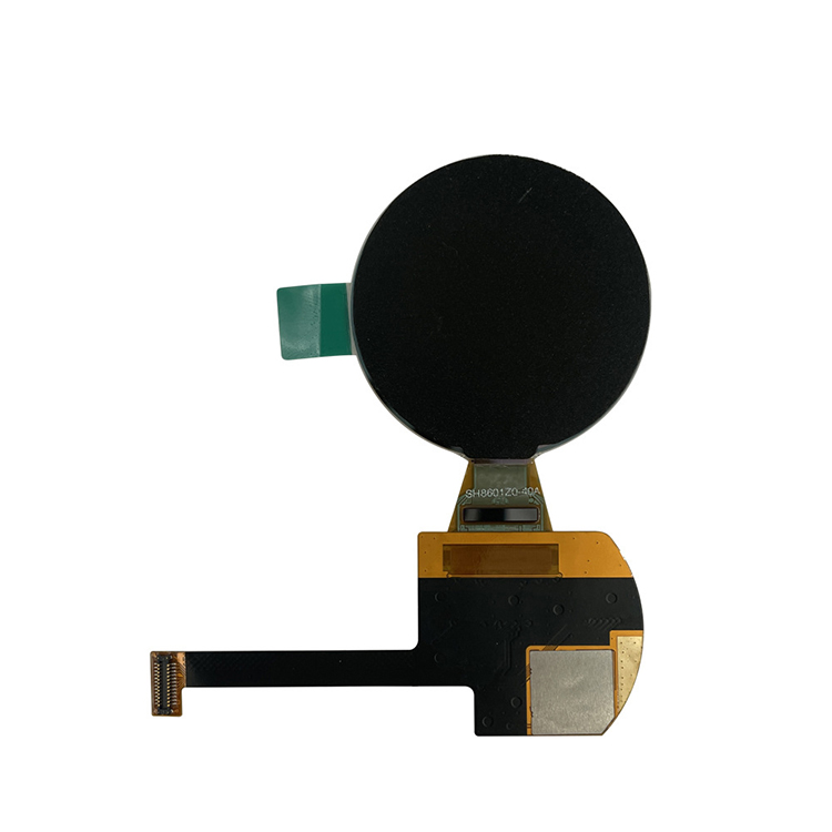 شاشة LCD صغيرة مستديرة يمكن ارتداؤها