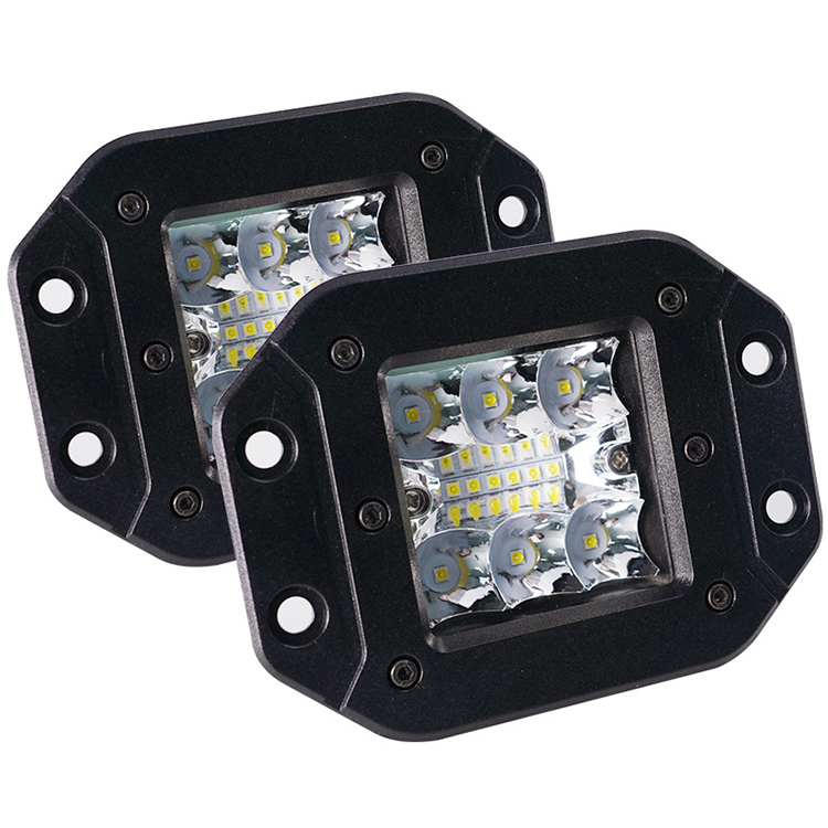 مصباح عمل LED مكعب مقاوم للماء للمركبات على الطرق الوعرة