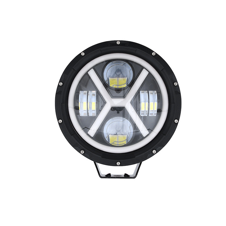 أضواء إشارة الانعطاف LED الدائرية للدراجات النارية